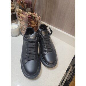Alexander Mcqueen Oversized Platform Sneakers Leather Blk 45EU  12US No Insoles